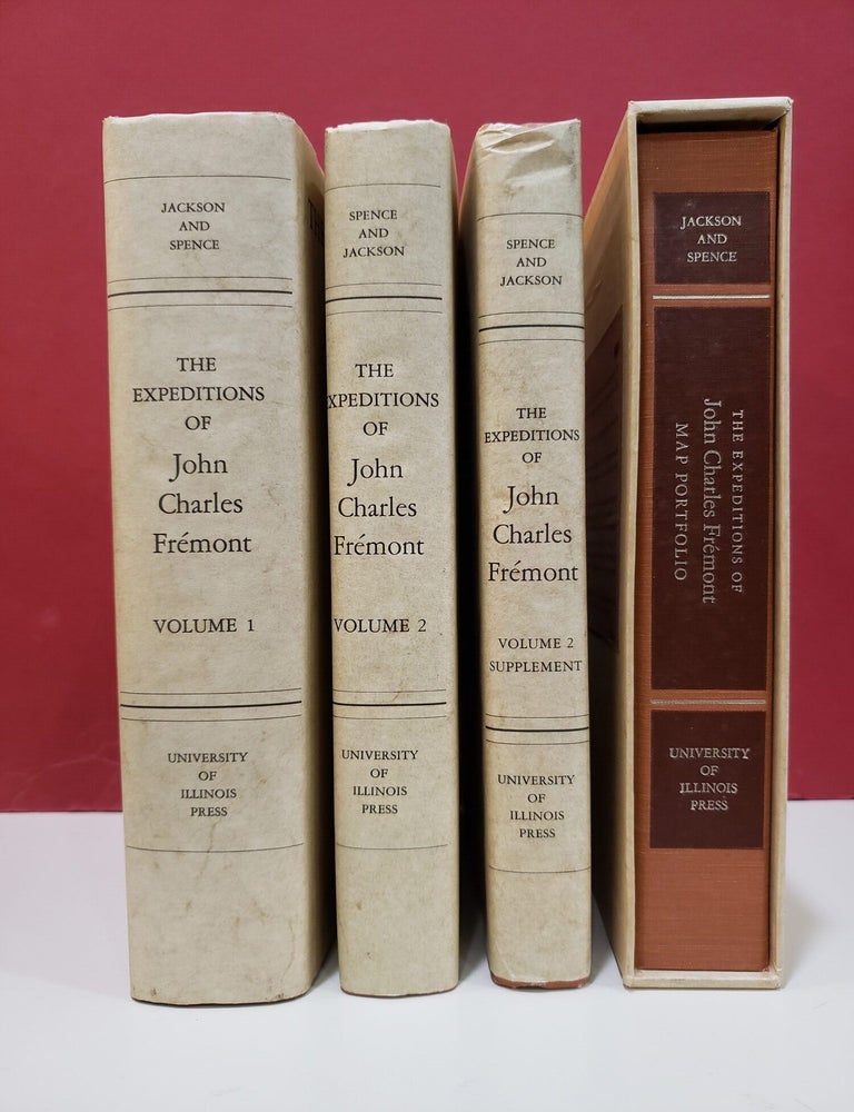 Item #1157344 The Expeditions of John Charles Fremont, 4 Vols. Mary Lee Spence Donald Jackson.