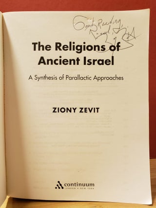 The Religions of Ancient Israel: A Synthesis of Parallactic Approaches
