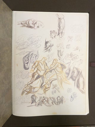 The Jackson Pollock Sketchbooks in the Metropolitan Museum of Art (4 fascimile Notebooks)