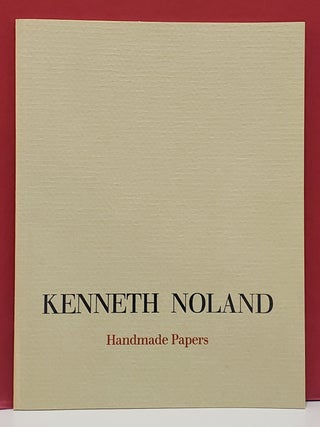 Kenneth Noland: Handmade Papers
