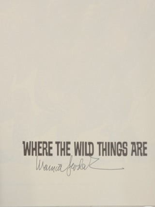 Where the Wild Things Are