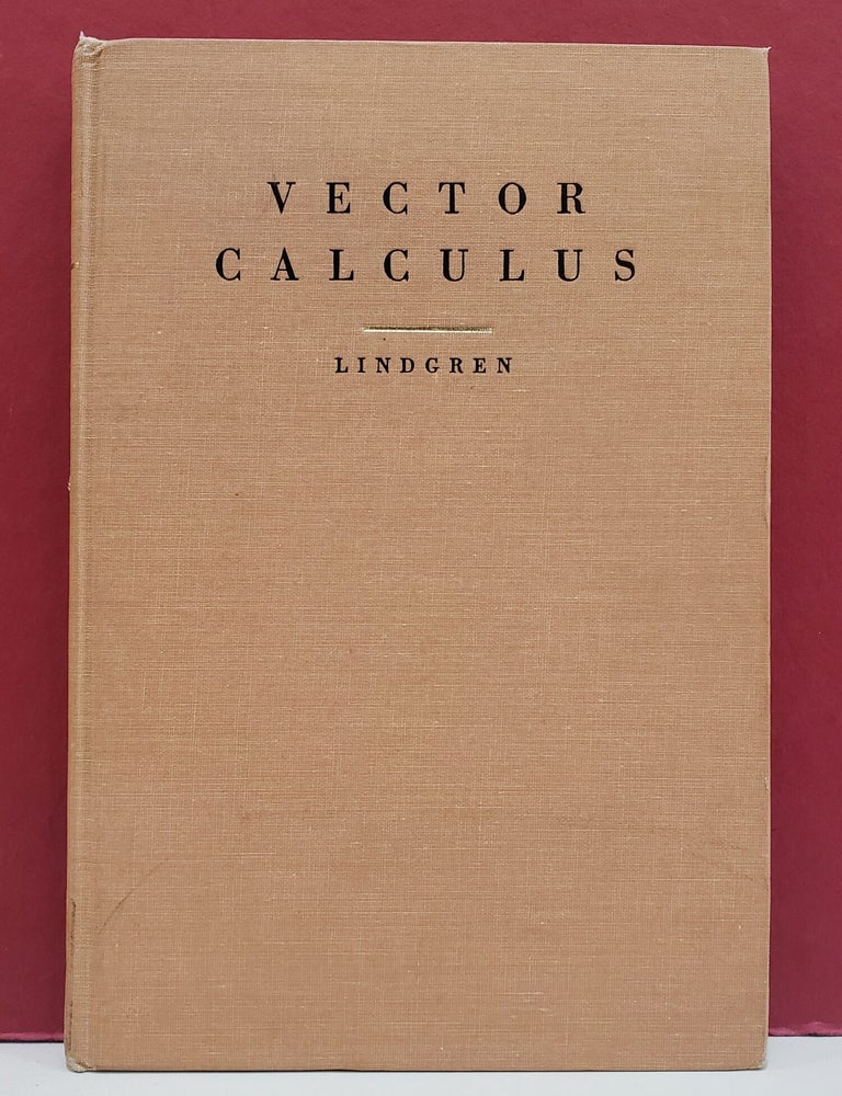 Item #1158124 Vector Calculus. B. W. Lindgren.