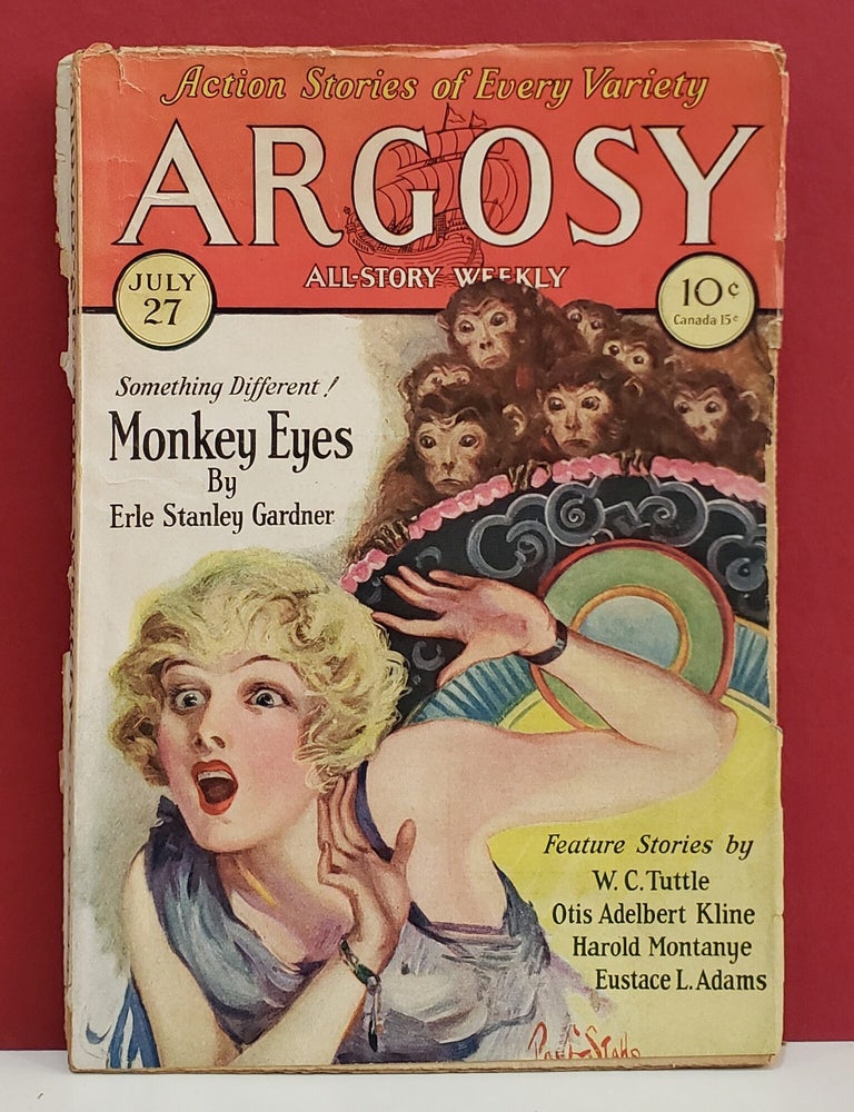 Item #1158543 Argosy All-Story Weekly: July 27, 1929. W. C. Tuttle Erle Stanley Gardner, et. al, Eustace L. Adams, Otis Adelbert Kline.
