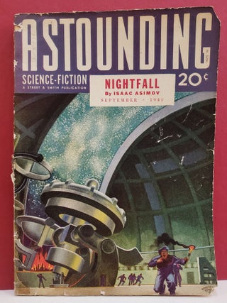 Item #1158p Astounding Science-Fiction, September 1941. Isaac Asimov, Alfred Bester, John W....