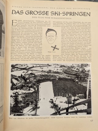 Die Olympischen Spiel 1936 in Berlin und Germisch-Partenkirchen, 2 vol.