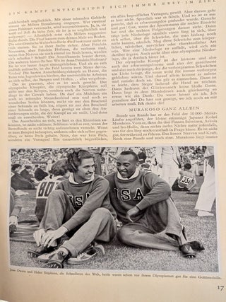 Die Olympischen Spiel 1936 in Berlin und Germisch-Partenkirchen, 2 vol.