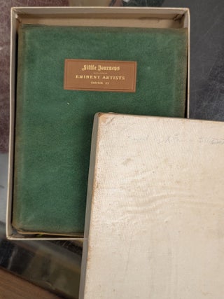 Little Journeys to the Homes of Eminent Artists, Book I