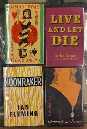 Collection of 13 Original James Bond Novels