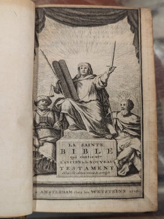 La Sainte Bible qui contient l'Ancien et la Nouveau Testament