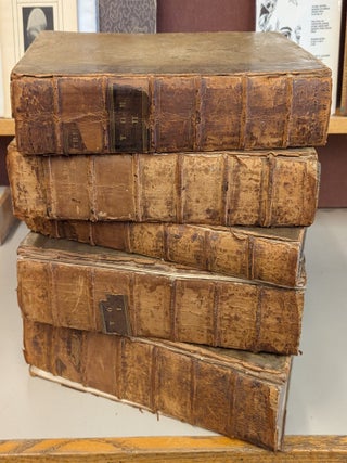 Thesaurus Graecae Linguae, in quo, Praeter alia Plurima 5 vol. Henri Estienne Henri Stephano, Henricks.
