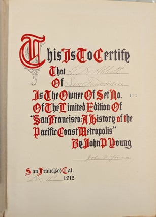 San Francisco, A History of the Pacific West Coast Metropolis, 2 vol.