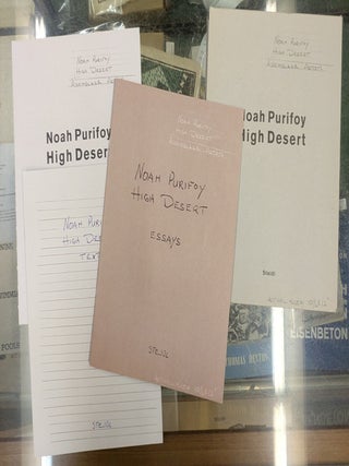Noah Purifoy: High Desert Assemblage Artist, 3 vol