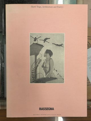 Item #117762 Rassegna 53: Karel Teige, Architecture and Poetry