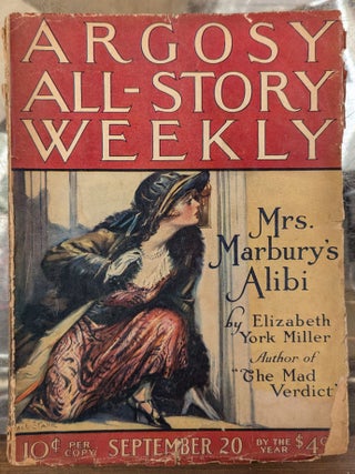 Item #1238p Argosy All-Story Weekly, September 20, 1924