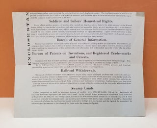 Thirty Years' Experience. Law, Land and Patent Offices of J. Thomas Turner