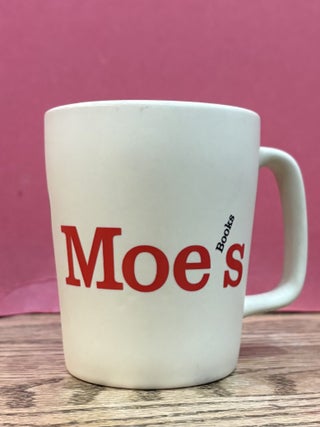 Moe's Ceramic Mug (White. Moe's Books.
