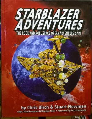 Item #2037737 Starblazer Adventures: The Rock and Roll Space Opera Adventure Game. Chris Burch,...