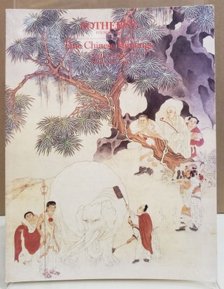 Item #2041926 Sotheby's Sale 5468: Fine Chinese Paintings (June 3, 1986). Sotheby's