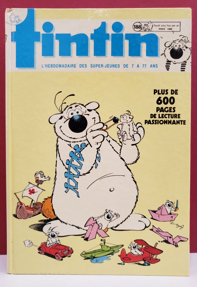 Item #2046589 Recueil de journal Tintin. Hergé.