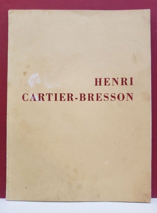 Item #2046886 The Photographs of Henri Cartier-Bresson. Beaumont Newhall Lincoln Kirstein