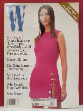Item #2047306 W Magazine, Vol. 22, Issue 19: Fashion Special 1993. W Magazine