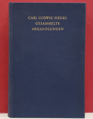 Item #2047486 Carl Ludwig Siegel Gesammelte Abhandlungen, Vol. 3. K. Chandrasekharan, H. Maass