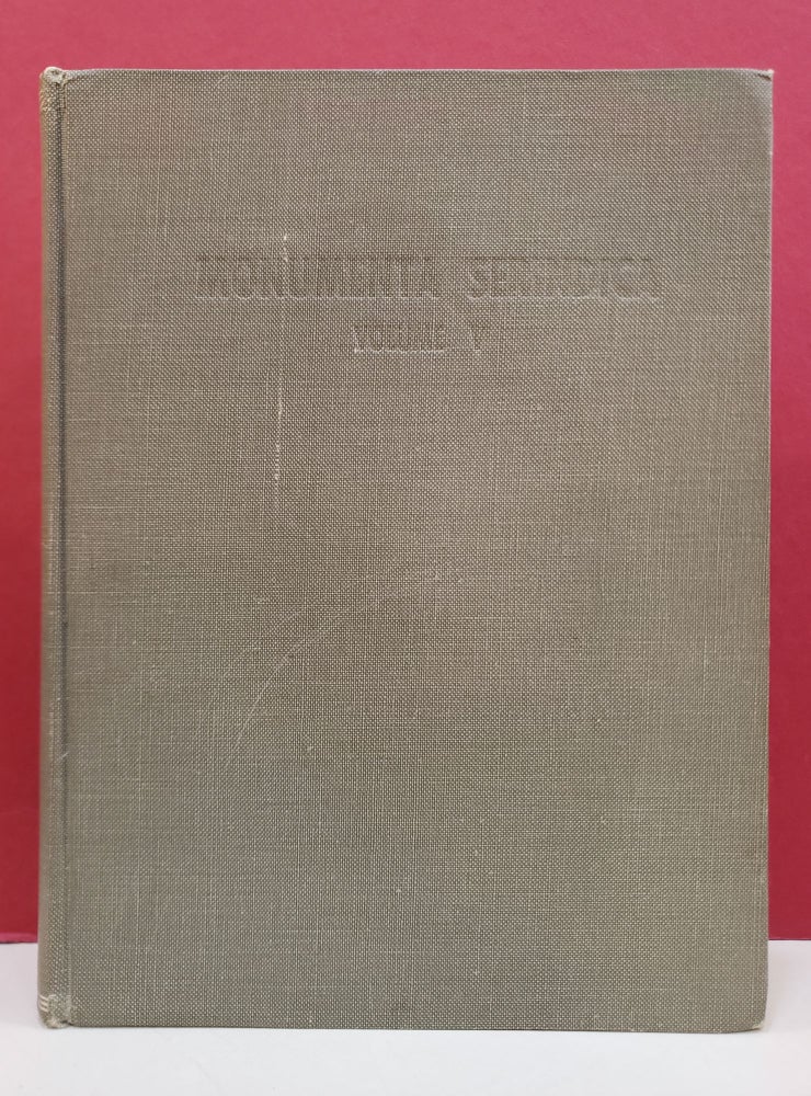 Item #2048209 Monumenta Serindica, Vol. V: The Ancient Buddhist Arts in Central Asia and Tun-Huang. The Research Society of Central Asian Culture.