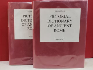 Item #2050138 Pictorial Dictionary of Ancient Rome. Ernest Nash