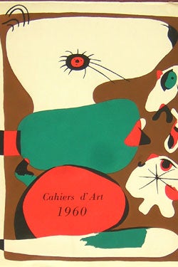 Item #2050326 Cahiers d'Art, 33-35 années 1960. Christian Zervos