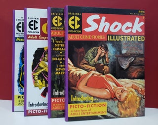 EC Picto-Fiction Library, 4 Volumes: Terror Illustrated / Crime Illustrated / Confessions Illustrated / Shock Illustrated