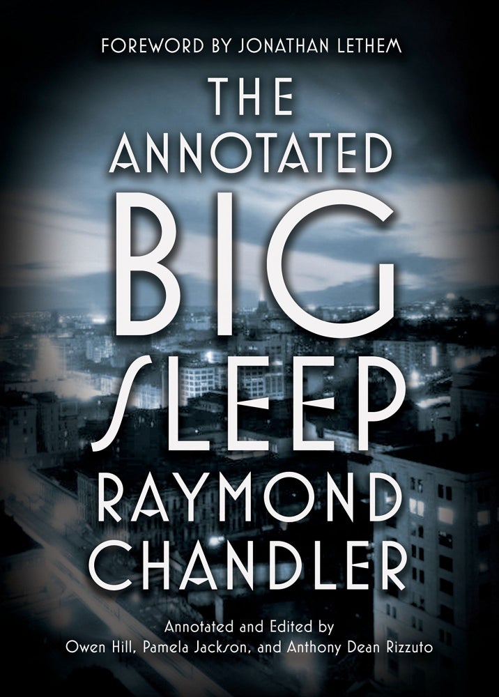 Item #3000001 The Annotated Big Sleep. Raymond Chandler.