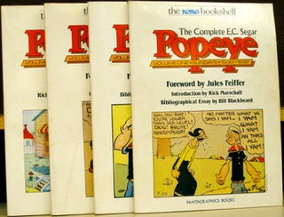 Item #4006376 The Complete E. C. Segar Popeye Volume One through Volume Four: Sundays. (10). Bill...