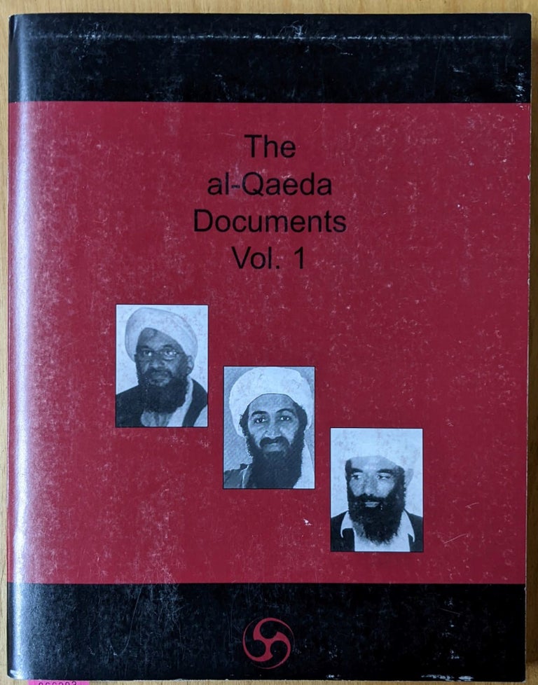 Item #4006383 The al-Qaeda Documents, Volume 1