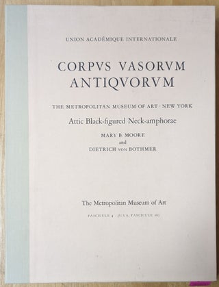 Item #4006937 Corpus Vasorum Antiquorum,: Attic Black-figured Noeck-amphorae - Fascicule 4 [USA...