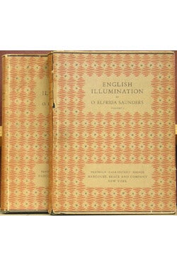 Item #44599 English Illumination. O. Elfrida Saunders