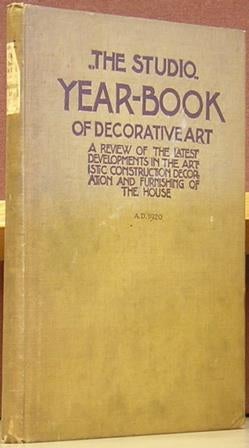 Item #46935 The Studio Year-Book of Decorative Art, 1920, with Special Article on the Decoration and Furnishing of Small Rooms. Geoffrey Holme.