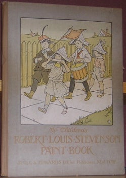 Item #53574 My Children's Robert Louis Stevenson Paint Book. Robert Louis Stevenson, text