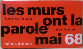 Item #5505658 Journal Mural Mai 68: Sorbonne Odeon Nanterre etc. Julien Besancon