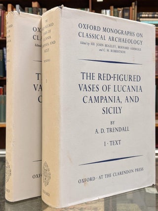 Item #56846 The Red-Figured Vases of Lucania, Campania, and Sicily, 2 vol. Sir John Beazley,...