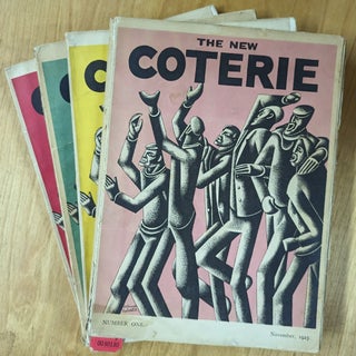 Item #6000130 The New Coterie, A Quarterly of Art & Literature, 1-4