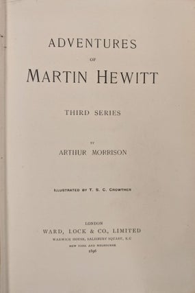 Adventures of Martin Hewitt (Third Series)