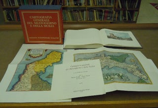 Item #62599 Cartografia generale del Mezzogiorno e della Sicilia. Ernest Mazzetti