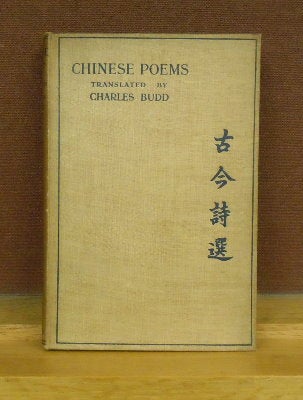 Item #64979 Chinese Poems. Charles Budd
