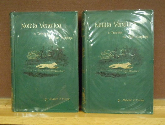 Item #66281 Notitia Venatica : A Treatise on Fox-Hunting, 2 volumes. Robert T. Vyner, William C. A. Blew, revised.
