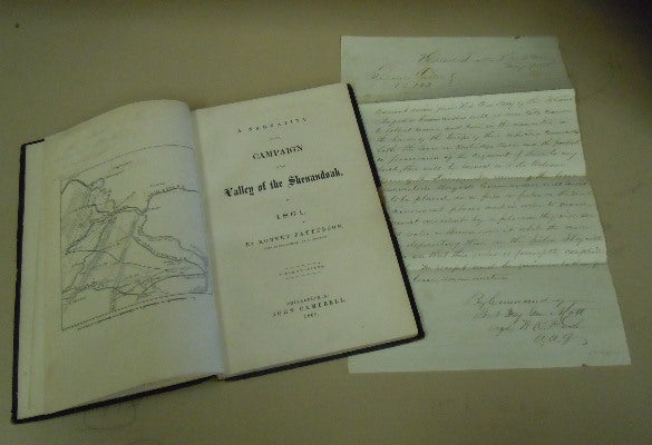 Item #66459 A Narrative of the Campaign in the Valley of the Shenandoah in 1861. Robert Patterson.