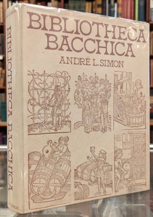 Item #70486 Bibliotheca Bacchica: Bibliographie raisonnee des ouvrages imprimes avant 1600 / Two...