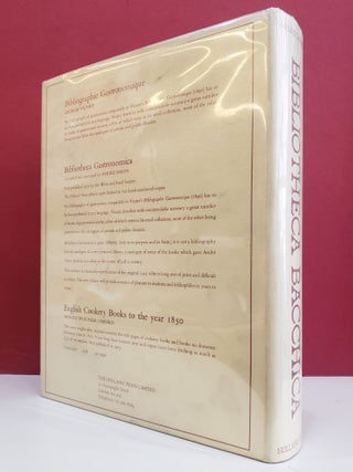 Bibliotheca Bacchica: Bibliographie raisonnee des ouvrages imprimes avant 1600 / Two Volumes in One