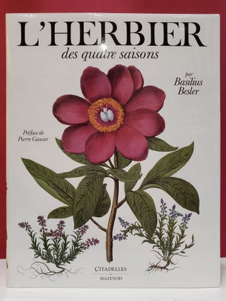 L'herbier Des Quatre Saisons, Ou, Le Jardin D'Eichstatt