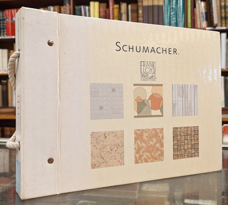 Item #77244 Schumacher Frank Lloyd Wright Collection Wallpaper Sample Book. F. Schumacher, Company/FrankLloyd Wright.