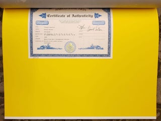 The Visual Poetics Portfolio w/ 6 signed prints by Donald Sultan 58/395